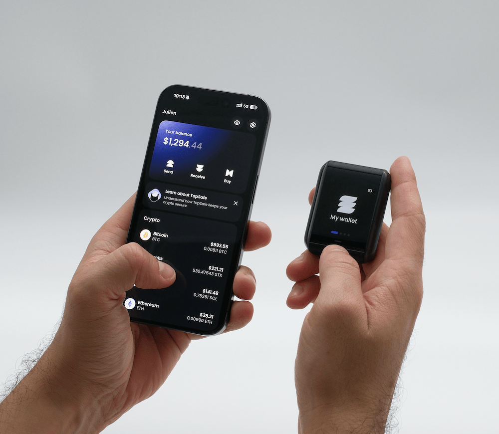 Ryder One tap-to-interact with smartphone